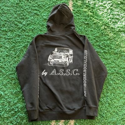 PO ANTI SOCIAL SOCIAL G-WAGON HOODIE BLACK SIZE L