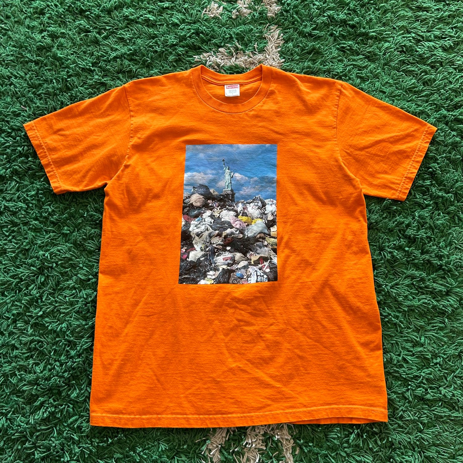 PO SUPREME TRASH TEE ORANGE SIZE L