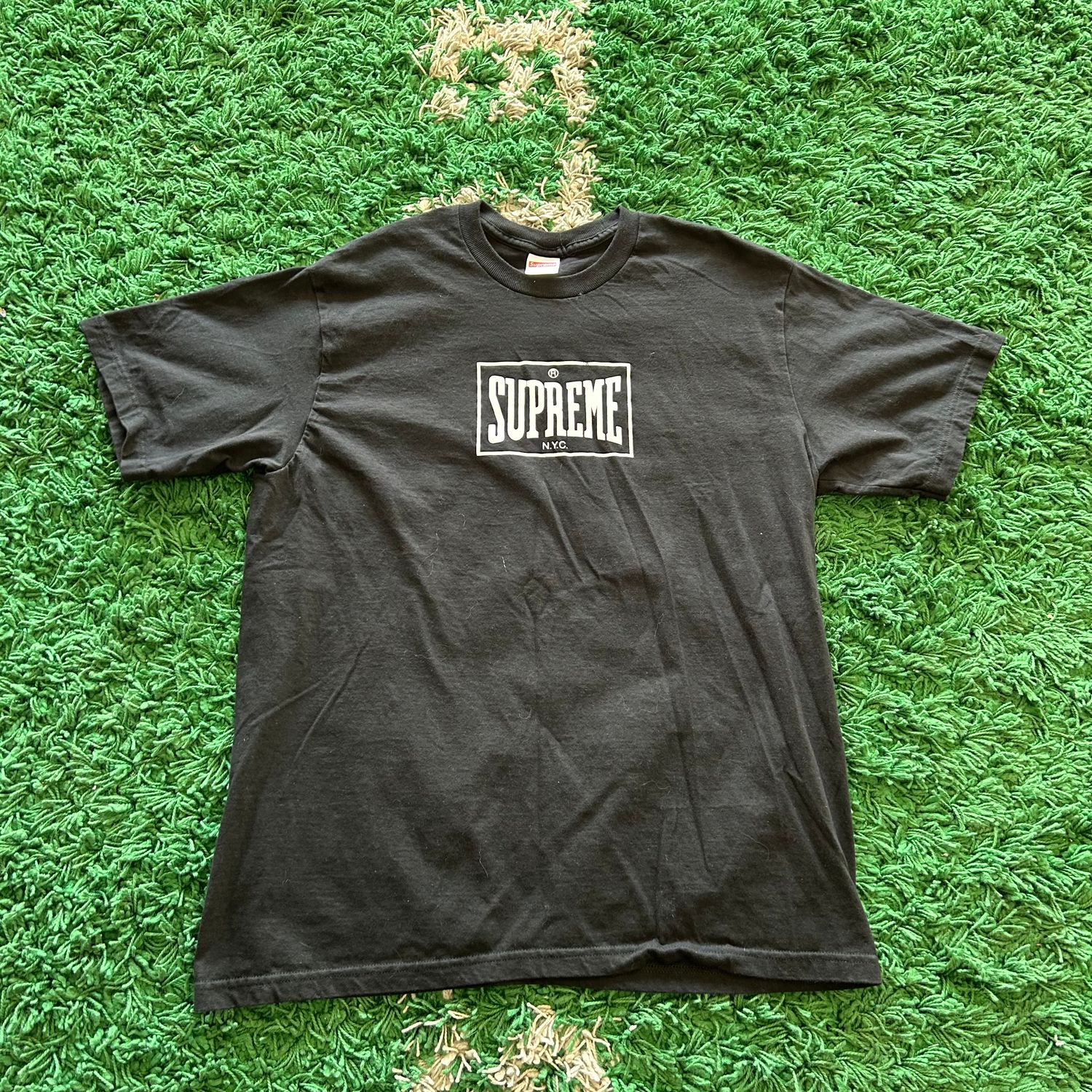 PO SUPREME WARM UP TEE BLACK SIZE L
