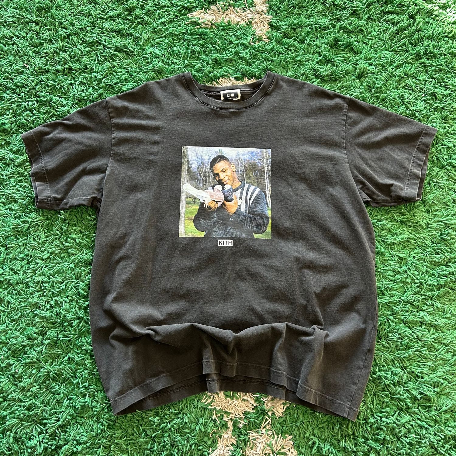PO KITH FOR MIKE TYSON VINTAGE TEE "BLACK" SIZE XL