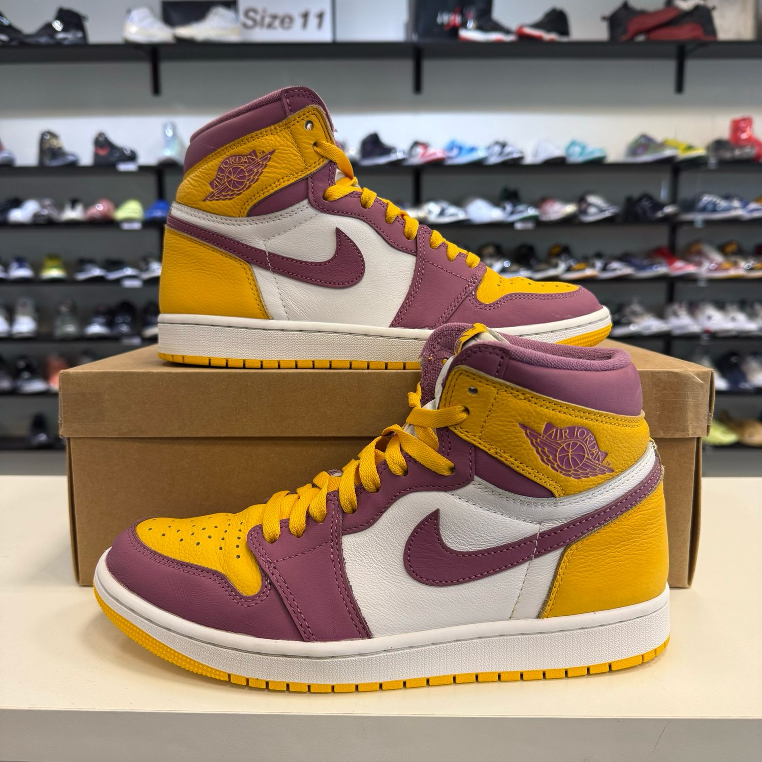 PO2 NB AIR JORDAN 1 RETRO HIGH OG BROTHERHOOD SIZE 9