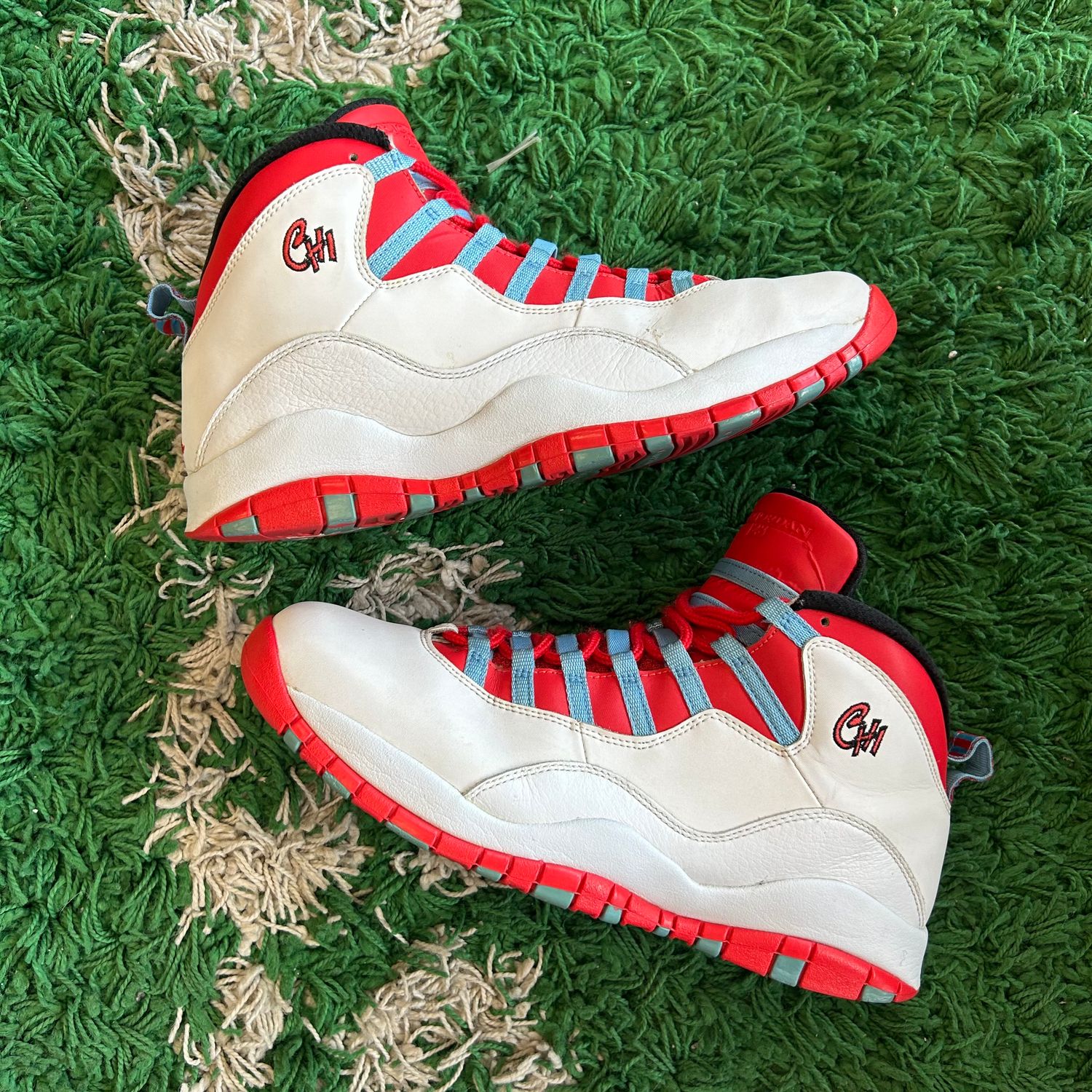 PO NB AIR JORDAN 10 CHICAGO FLAG (SX) SIZE 11