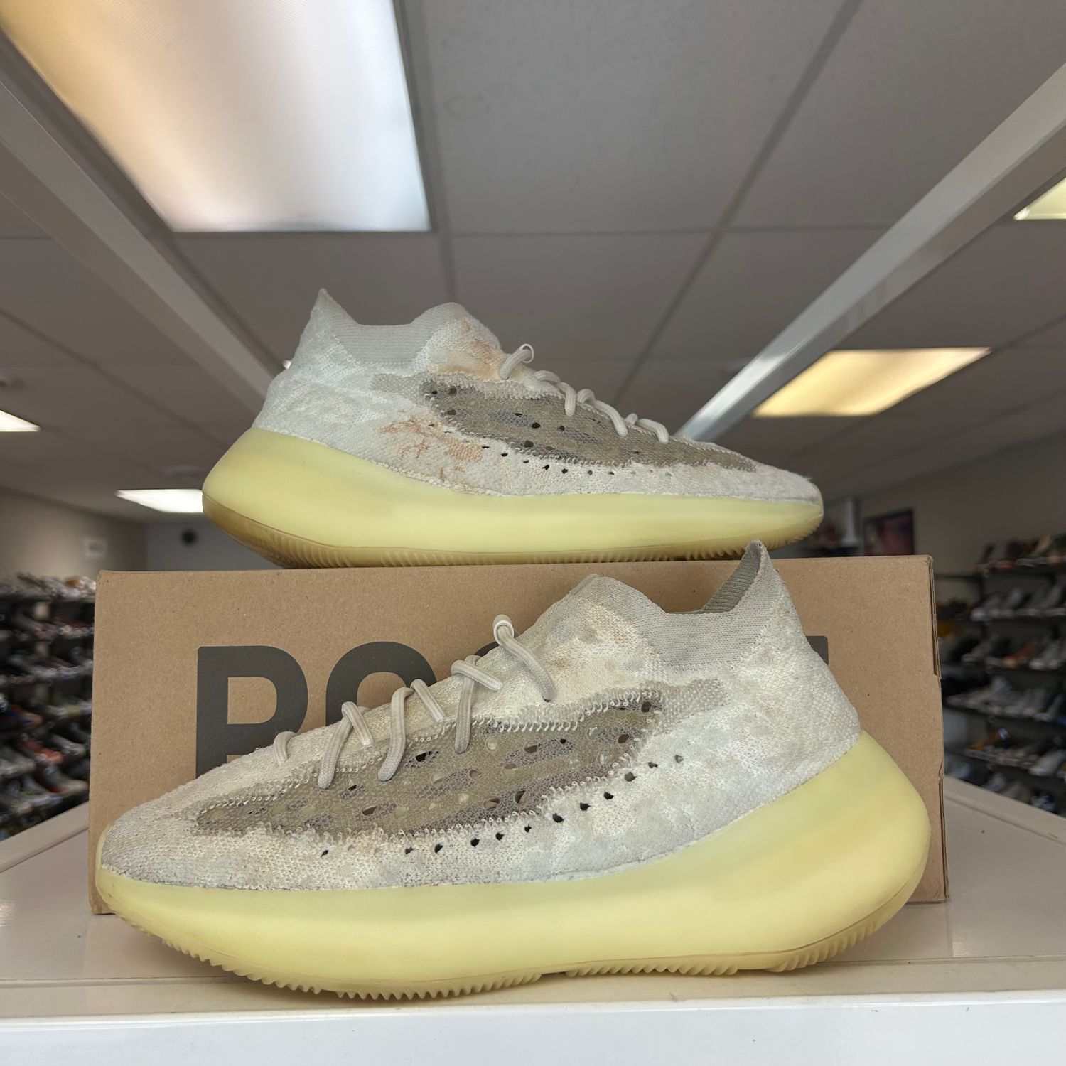 PO ADIDAS YEEZY BOOST 380 CALCITE GLOW SIZE 10.5