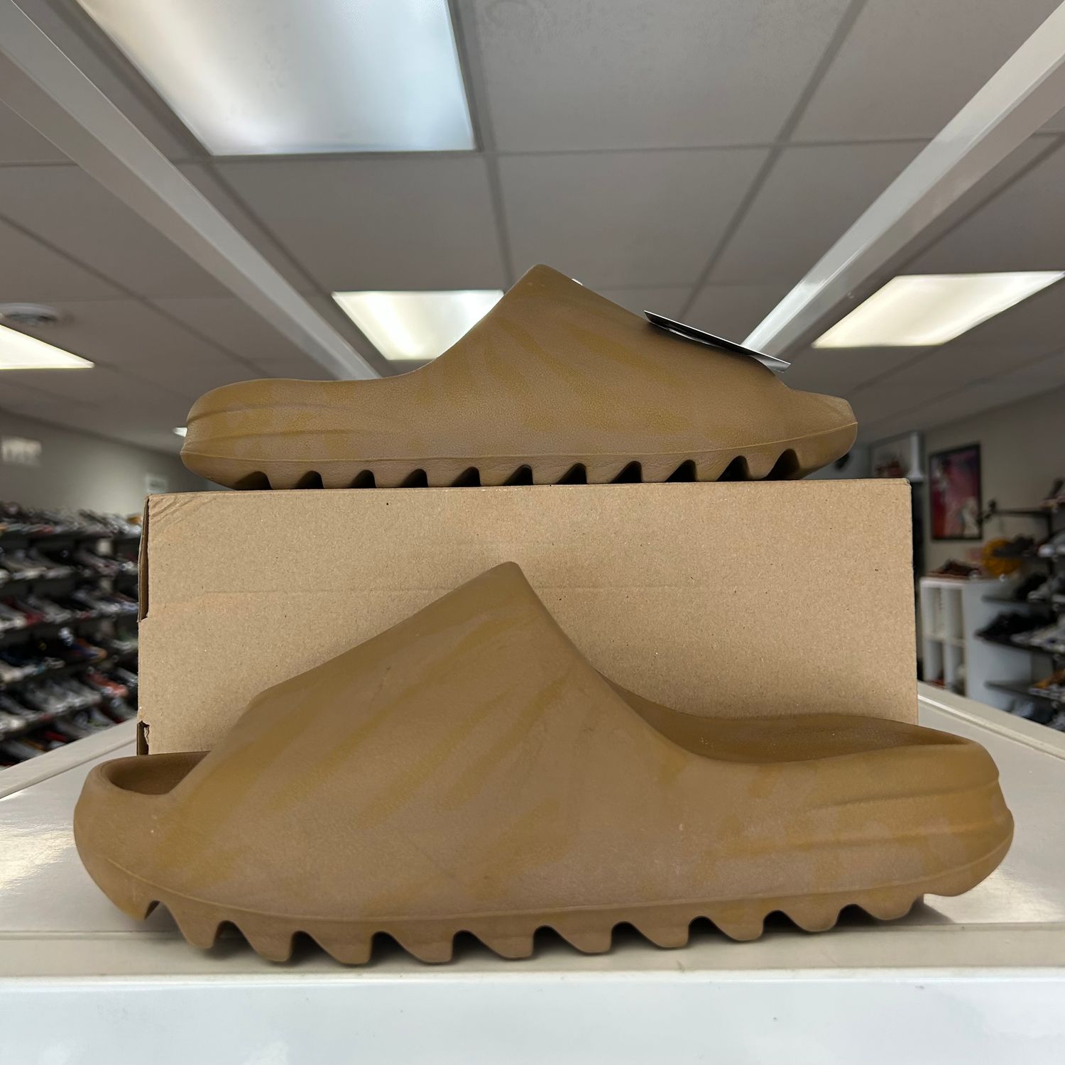PO ADIDAS YEEZY SLIDE OCHRE SIZE 11
