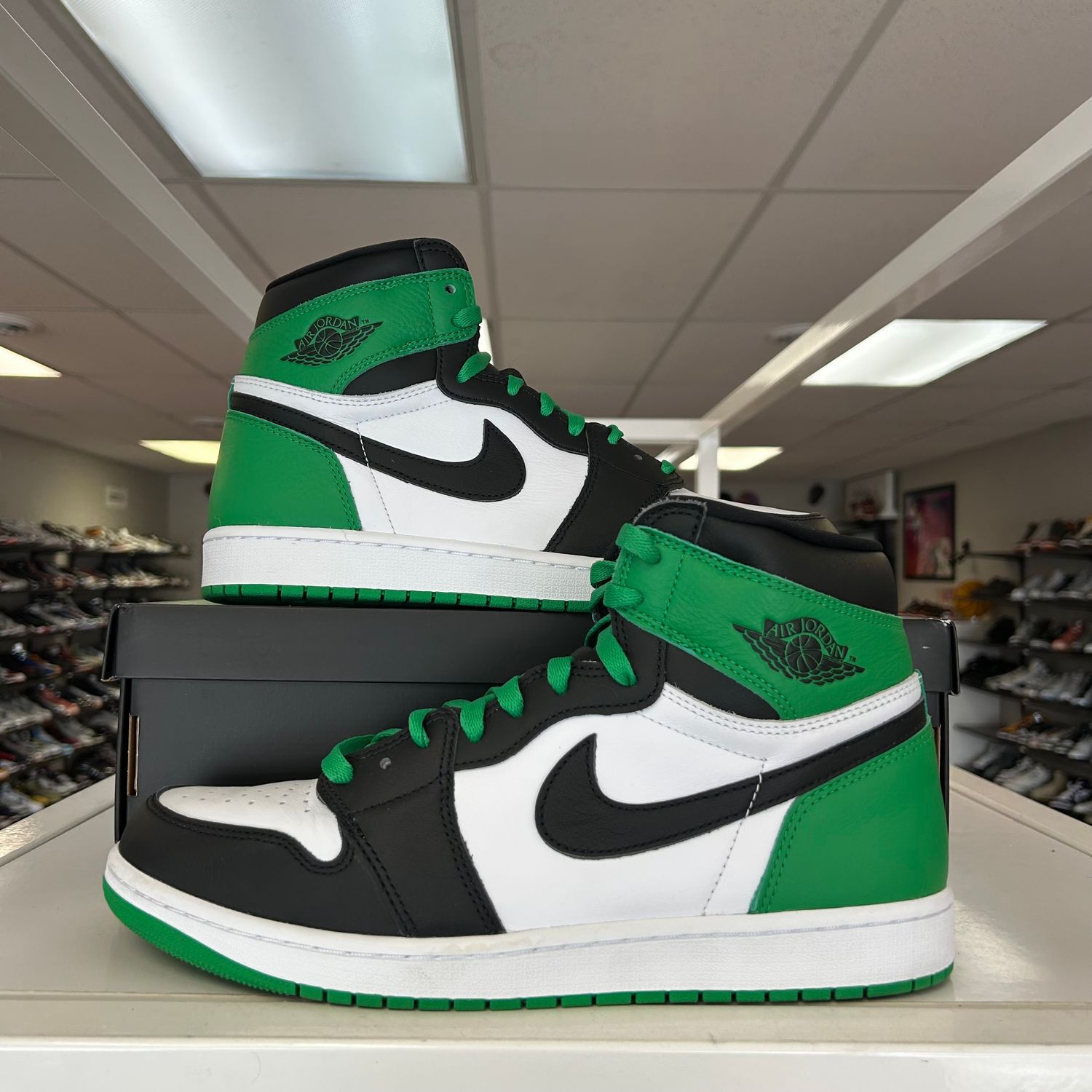 PO2 AIR JORDAN 1 RETO HIGH OG LUCKY GREEN SIZE 12