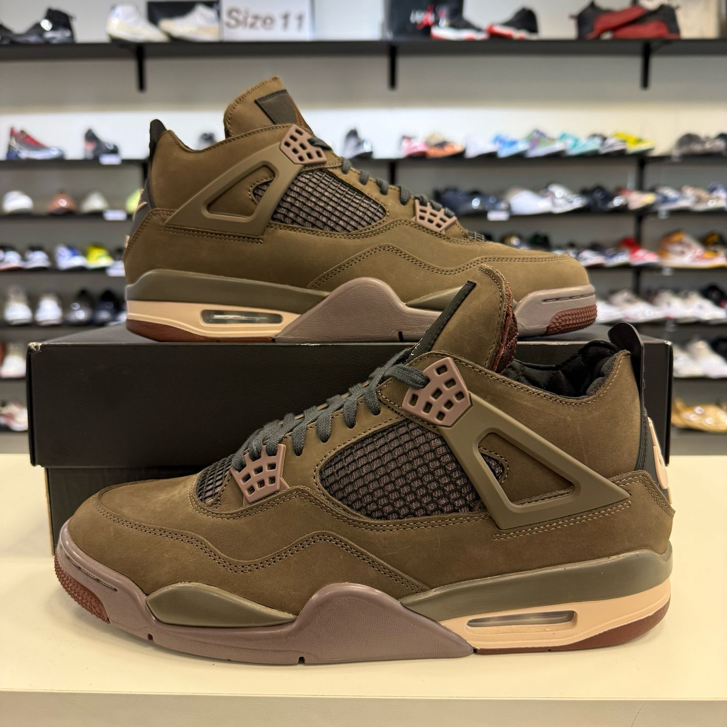 NEW AIR JORDAN 4 RETRO SP A MA MANIERE DARK MOCHA