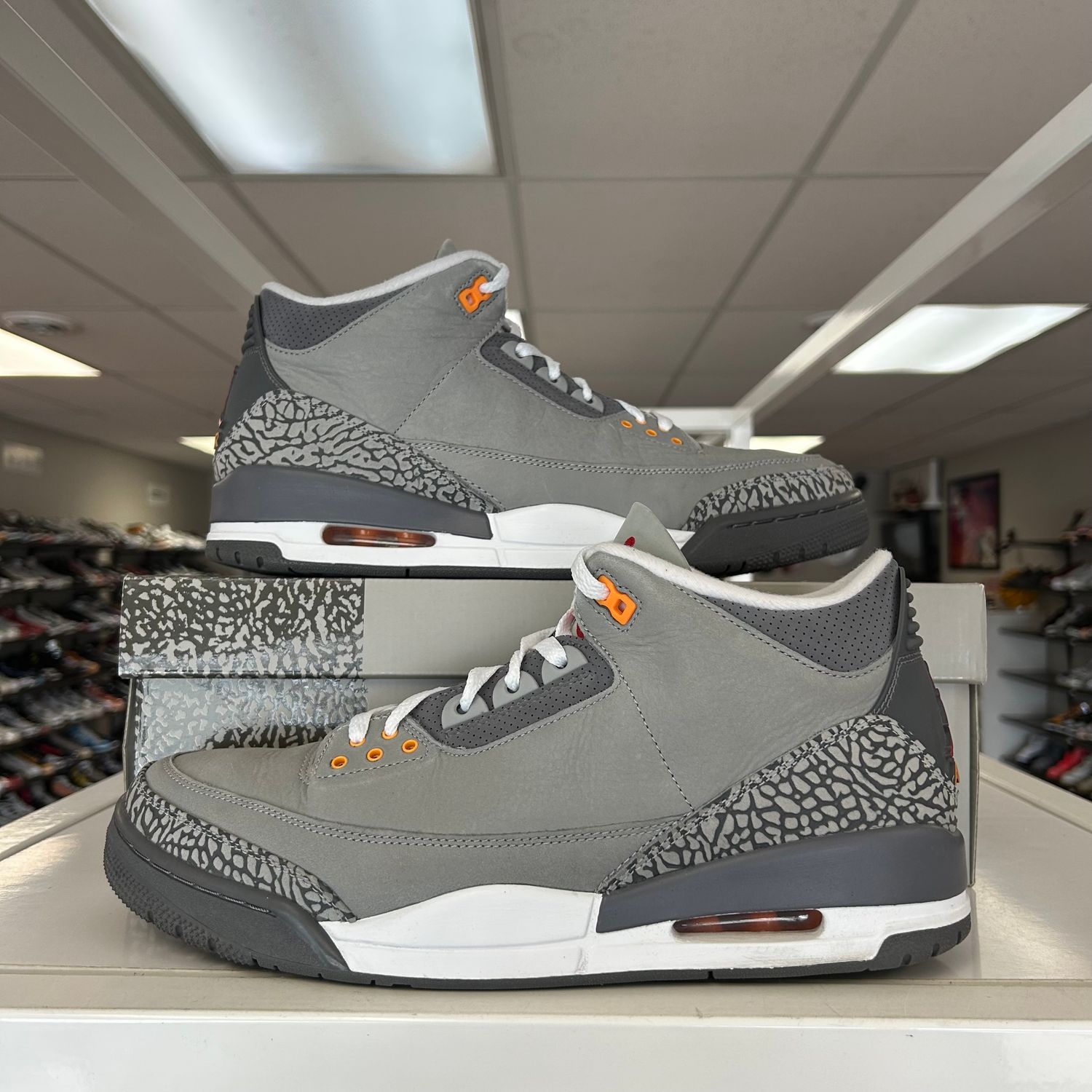 PO2 AIR JORDAN 3 COOL GREY (2021) SIZE 13
