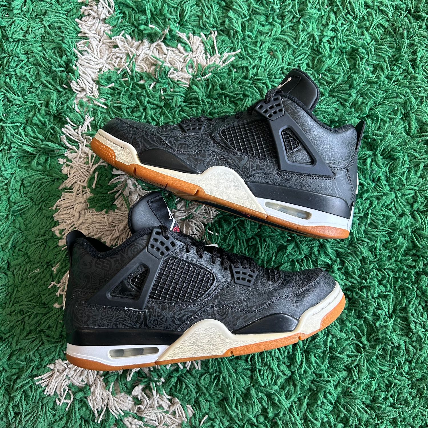 PO NB AIR JORDAN 4 RETRO 'LASER' SIZE 10