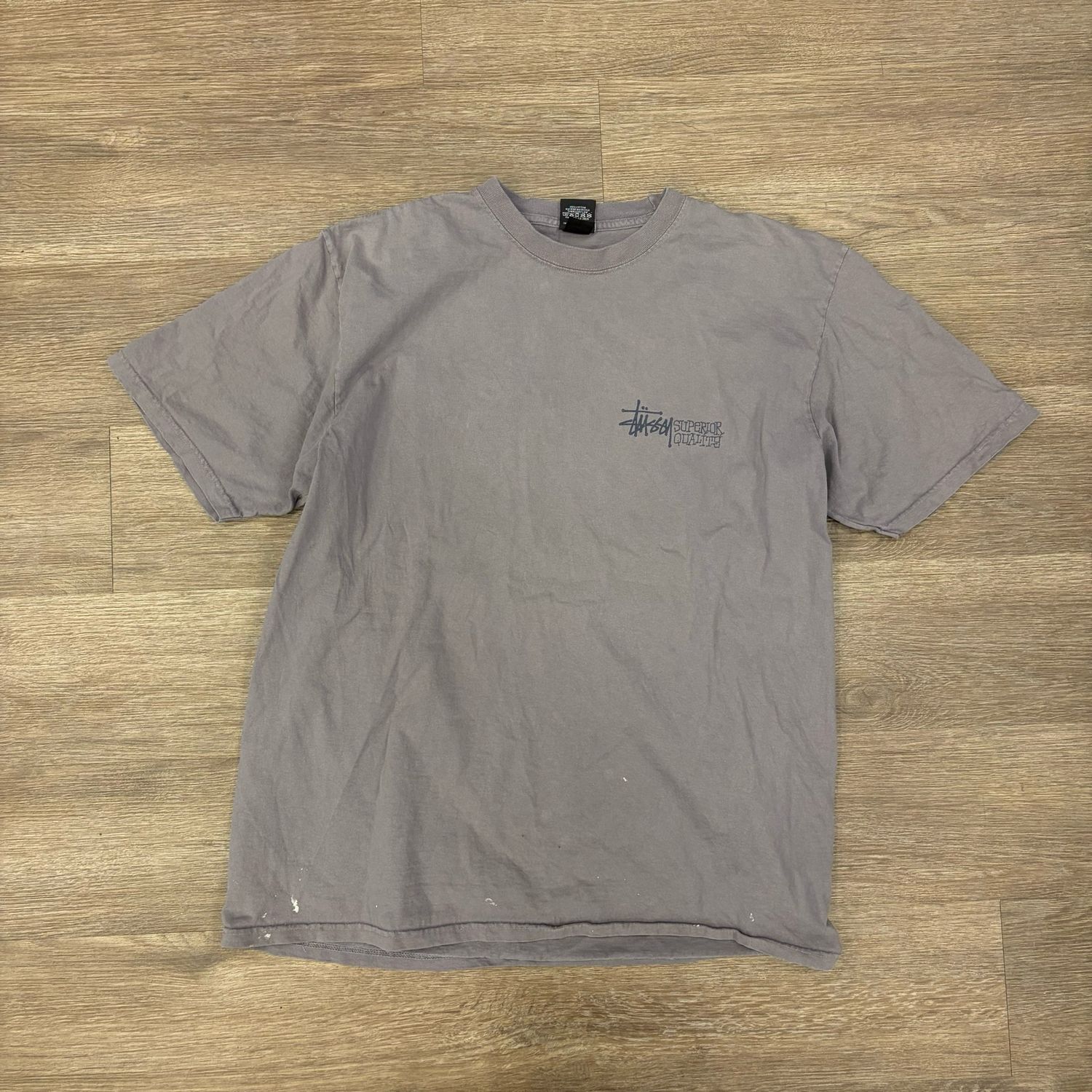 PO STUSSY PIG DYE SHARK TEE SIZE L