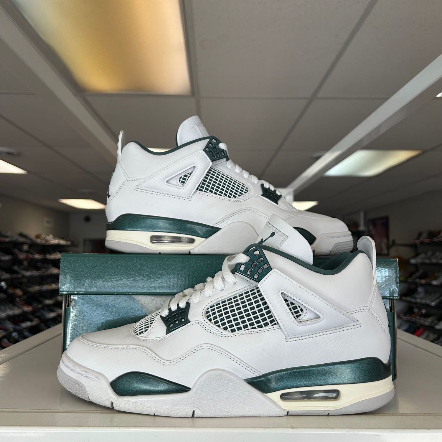 PO2 AIR JORDAN 4 OXIDIZED GREEN SIZE 10.5