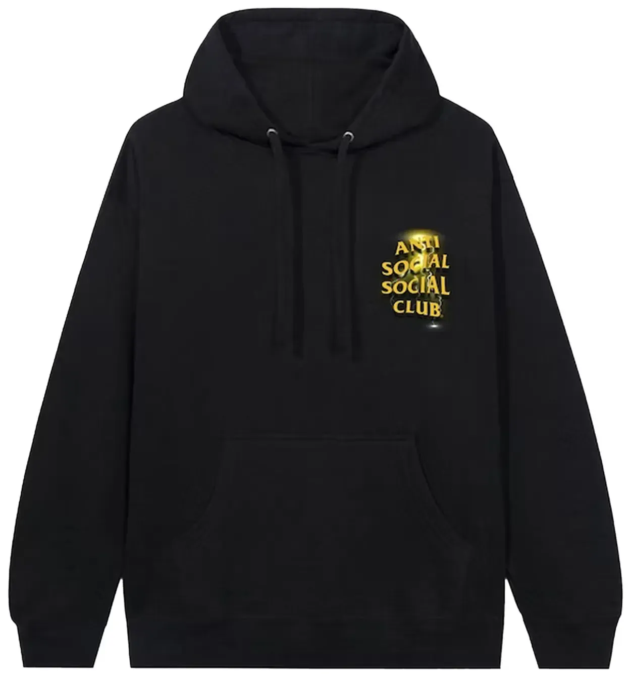 NEW ANTI SOCIAL SOCIAL CLUB TWISTA HOODIE BLACK