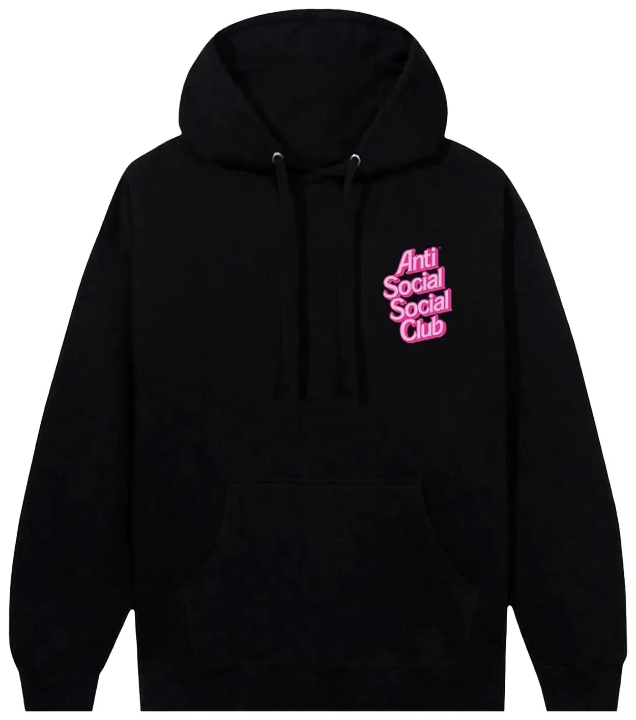 NEW ANTI SOCIAL SOCIAL CLUB TIMELESS HOODIE BLACK