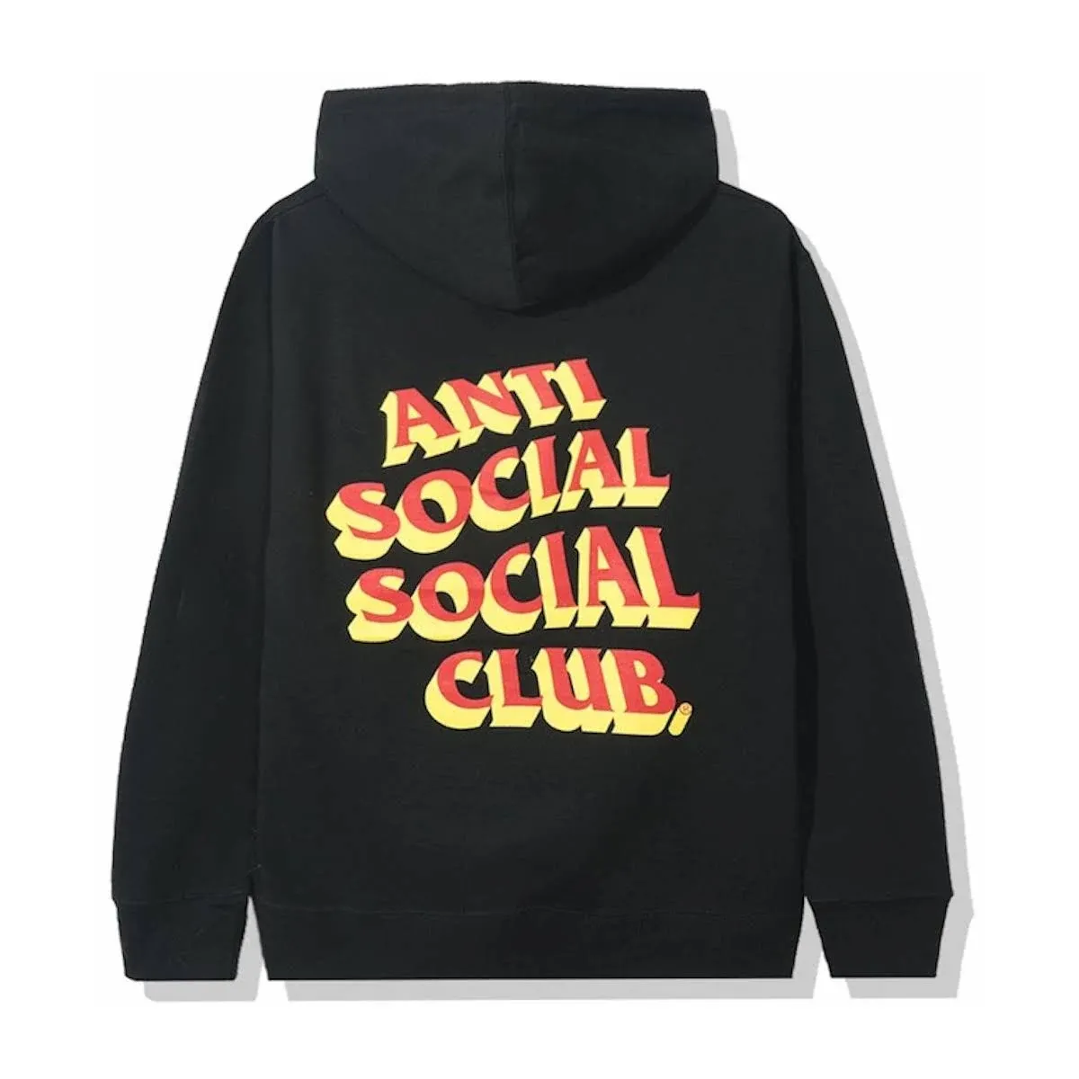 NEW ANTI SOCIAL SOCIAL CLUB POPCORN HOODIE BLACK