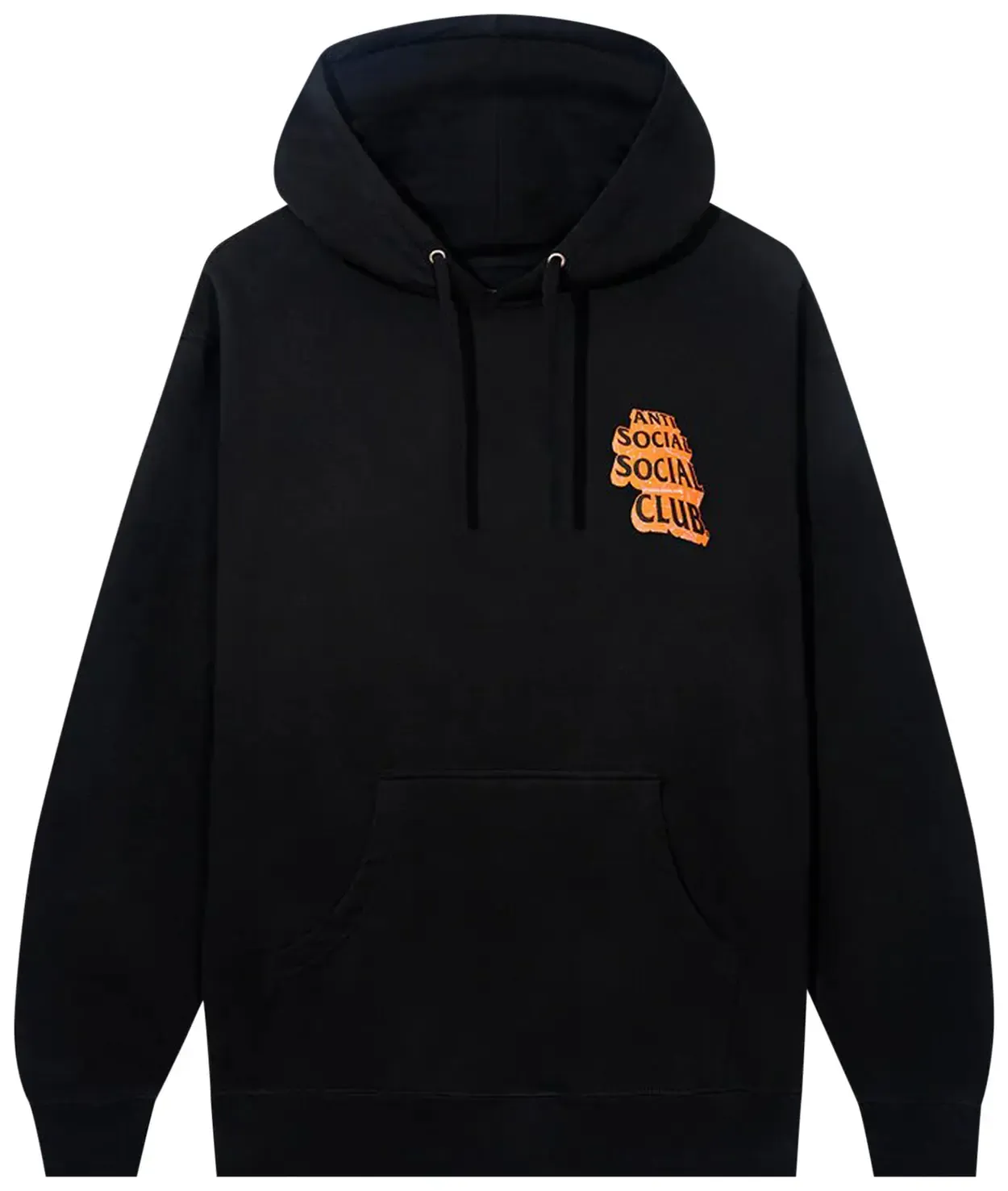 NEW ANTI SOCIAL SOCIAL CLUB QUEST FOR LOVE HOODIE BLACK