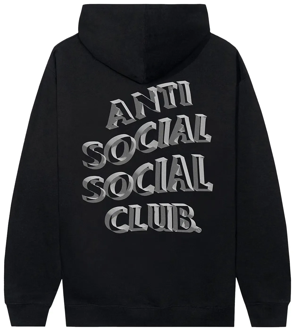 NEW ANTI SOCIAL SOCIAL CLUB DEEPER THAN USUAL HOODIE BLACK