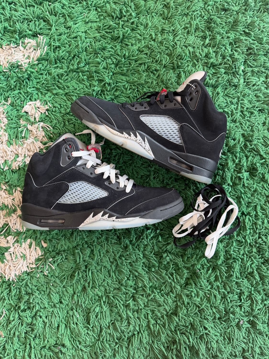 PO NB AIR JORDAN 5 RETRO OG BLACK METALLIC REIMAGINED SIZE 11