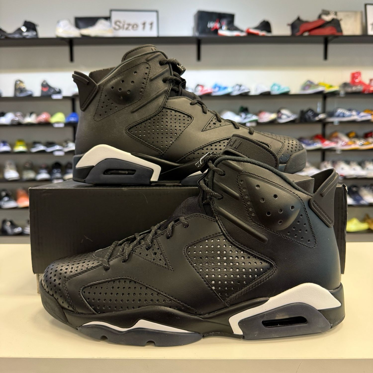 NEW AIR JORDAN 6 RETRO BLACK CAT