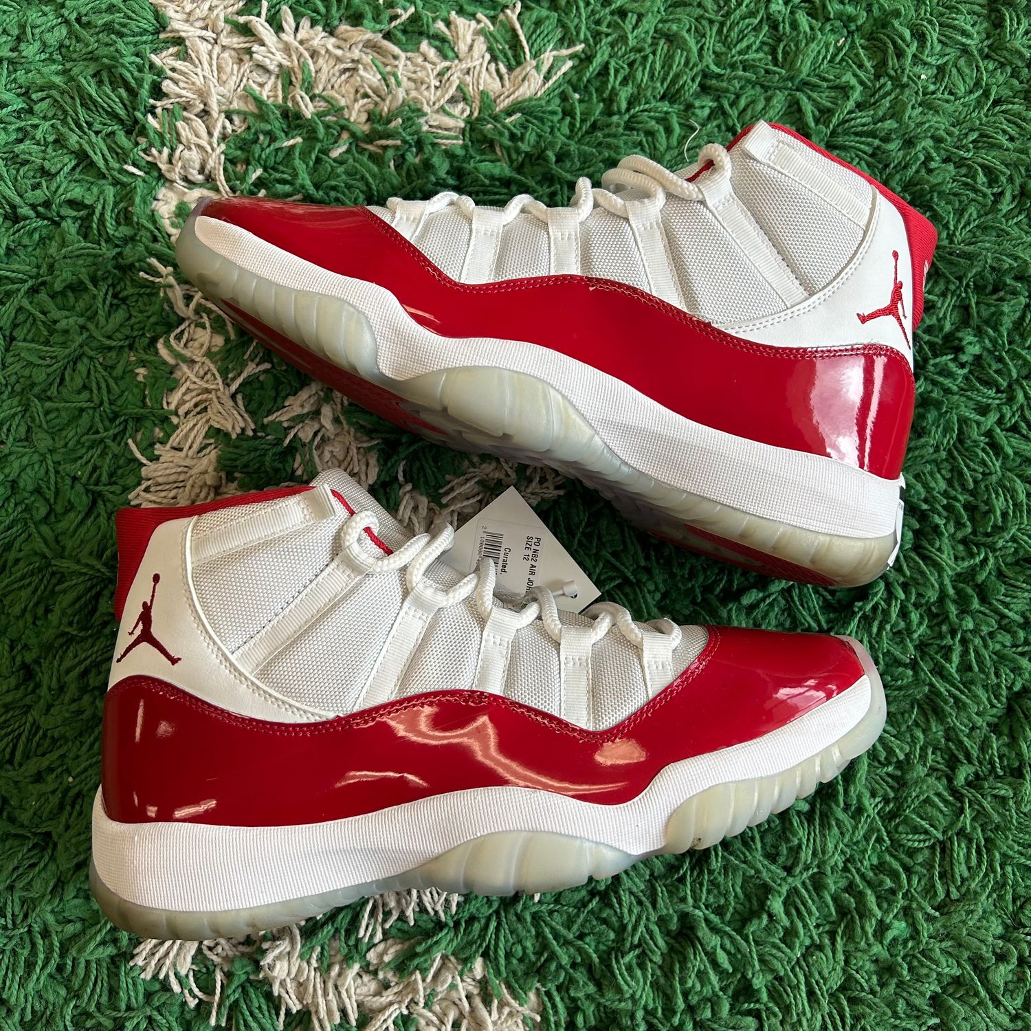 PO NB2 AIR JORDAN 11 CHERRY SIZE 12