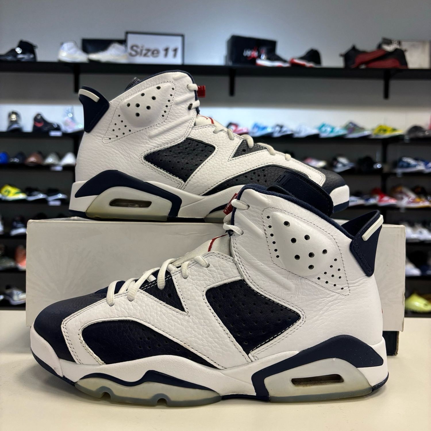 PO AIR JORDAN 6 OLYMPIC (2024) SIZE 9