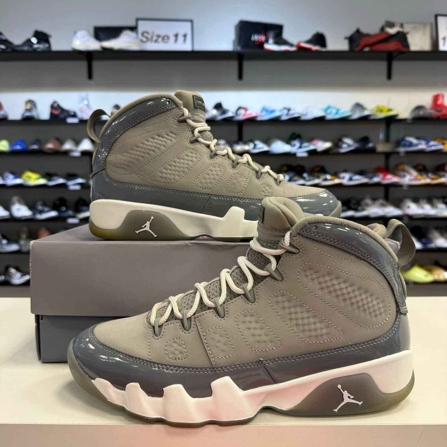PO2 AIR JORDAN 9 COOL GREY (2025) SIZE 9