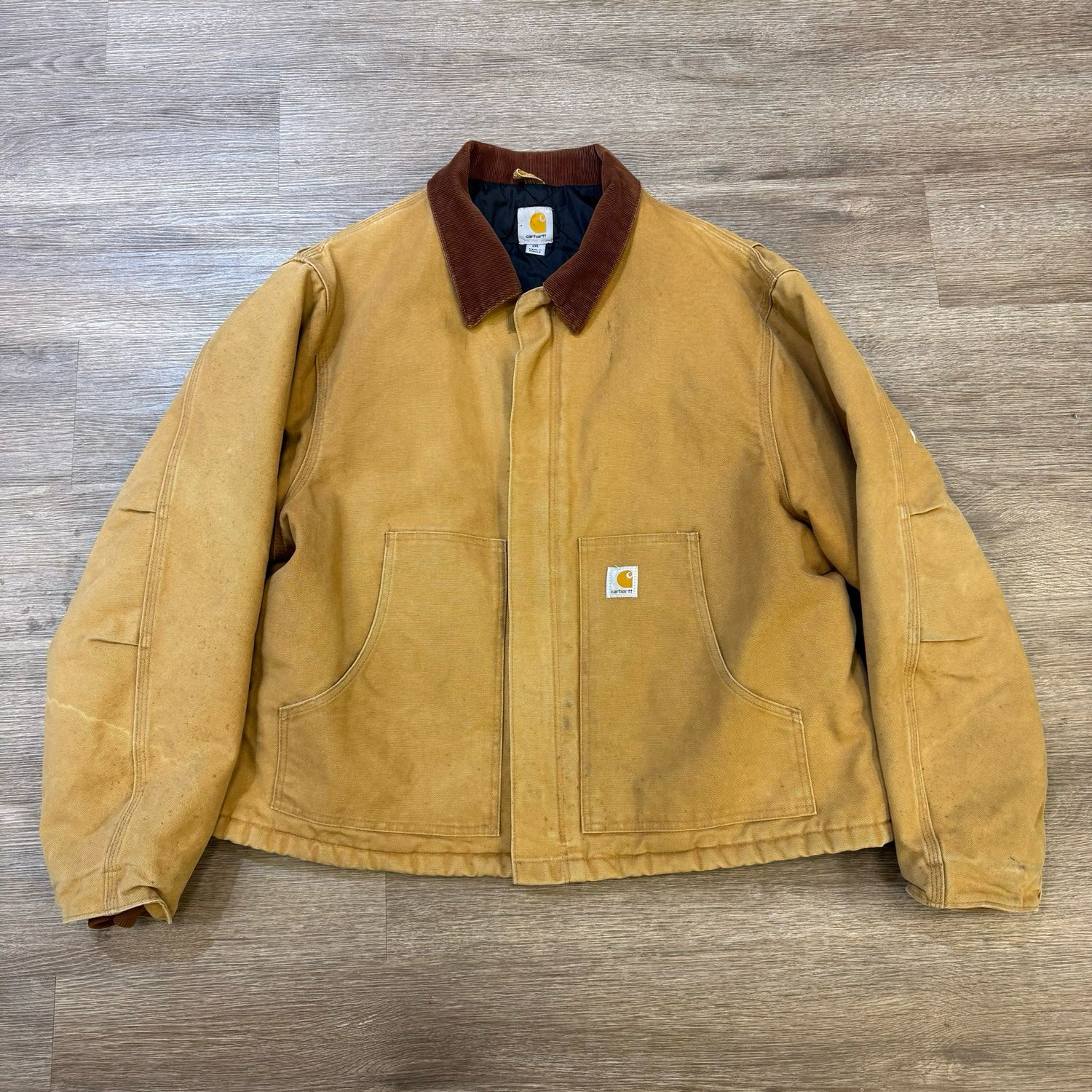 VINTAGE CARHARTT J002 BRN SIZE 2XL