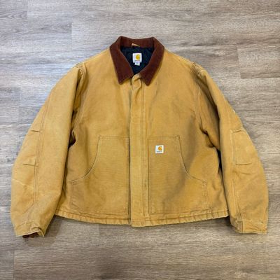 VINTAGE CARHARTT J002 BRN SIZE 2XL
