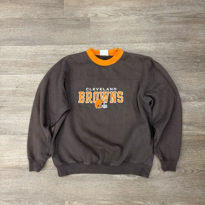 VINTAGE BROWNS CREWNECK SIZE M