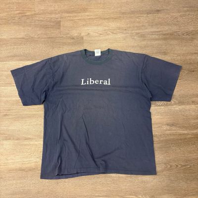 VINTAGE "LIBERAL" TEE SIZE 2XL