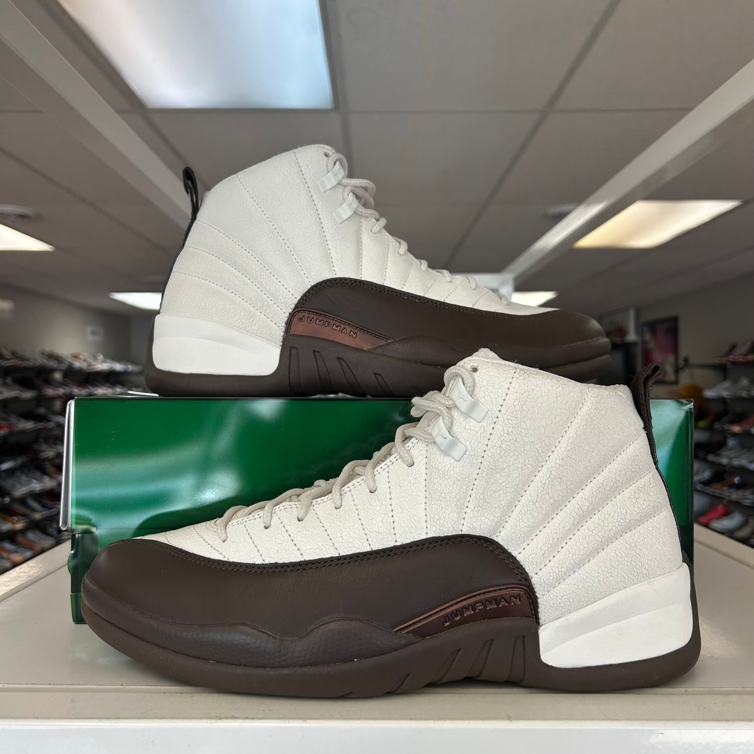 PO AIR JORDAN 12 SOLEFLY CAFECITO  SIZE 11.5
