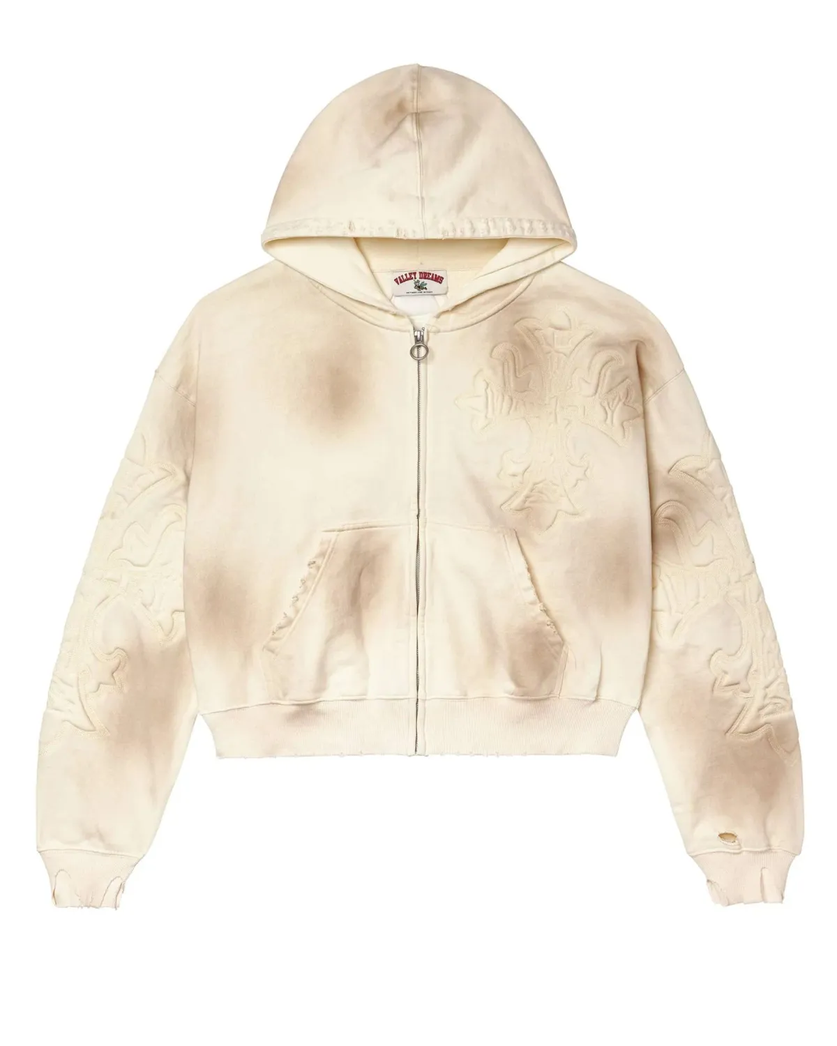 NEW VALE CARVER ZIP UP CREAM