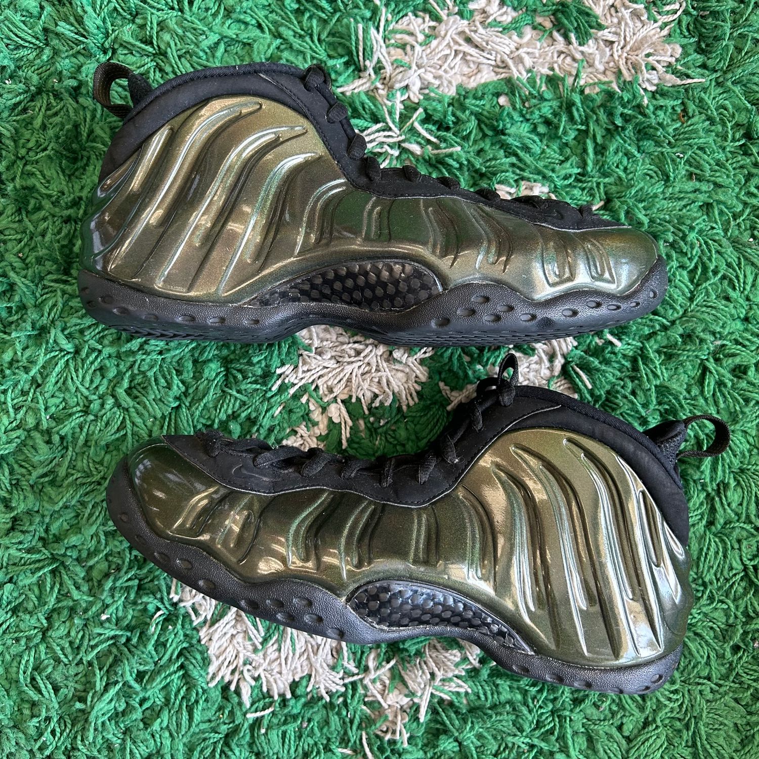 PONB NIKE AIR FOAMPOSITE ONE LEGION GREEN SX SIZE 10