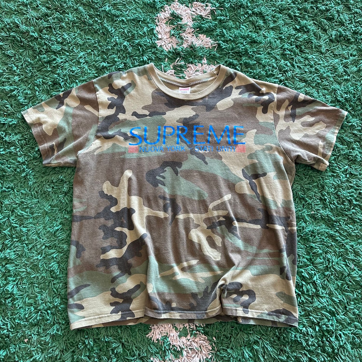 PO SUPREME NUOVA YORK TEE WOODLAND CAMO SIZE L