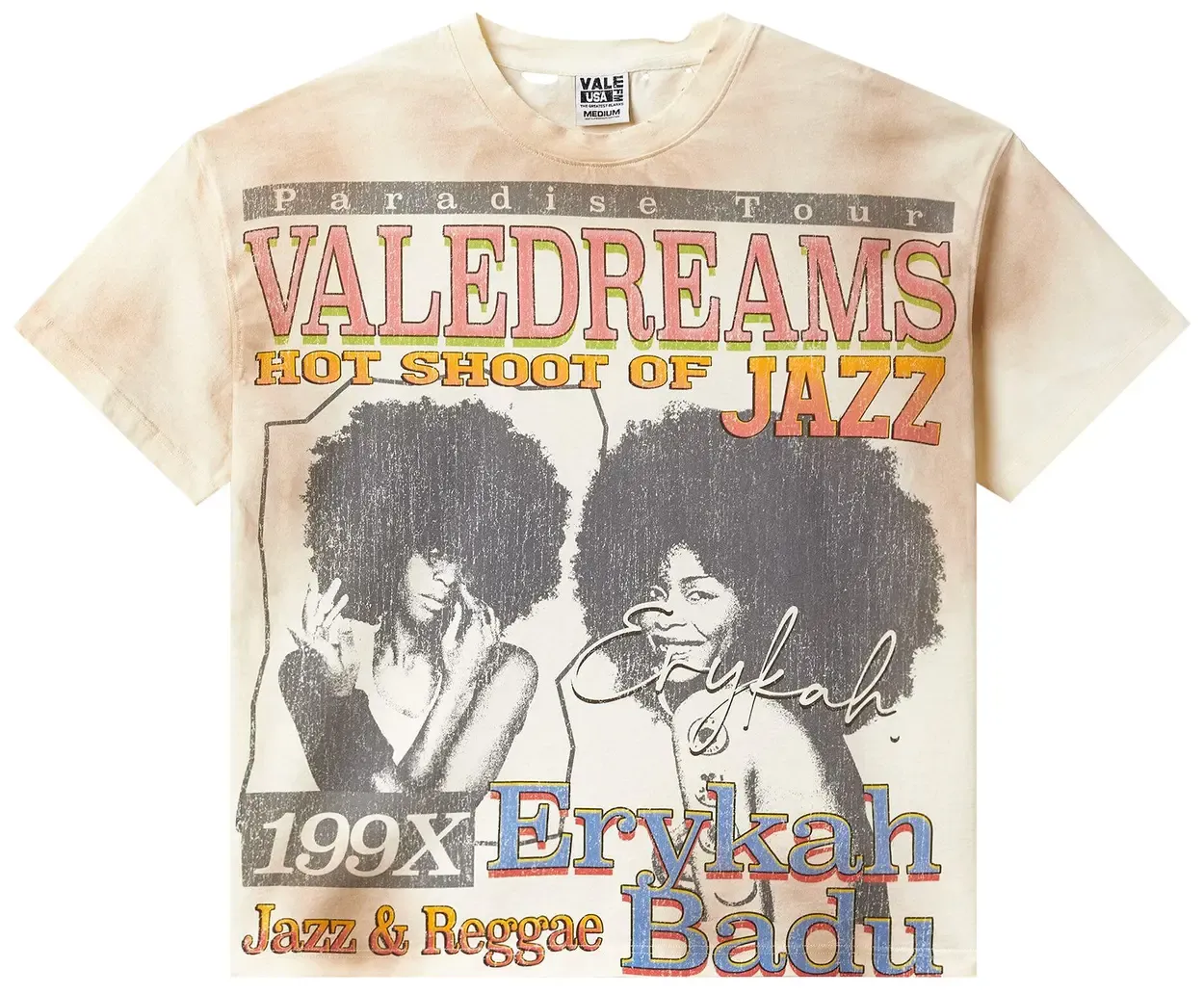 NEW VALE BADU TEE CREAM