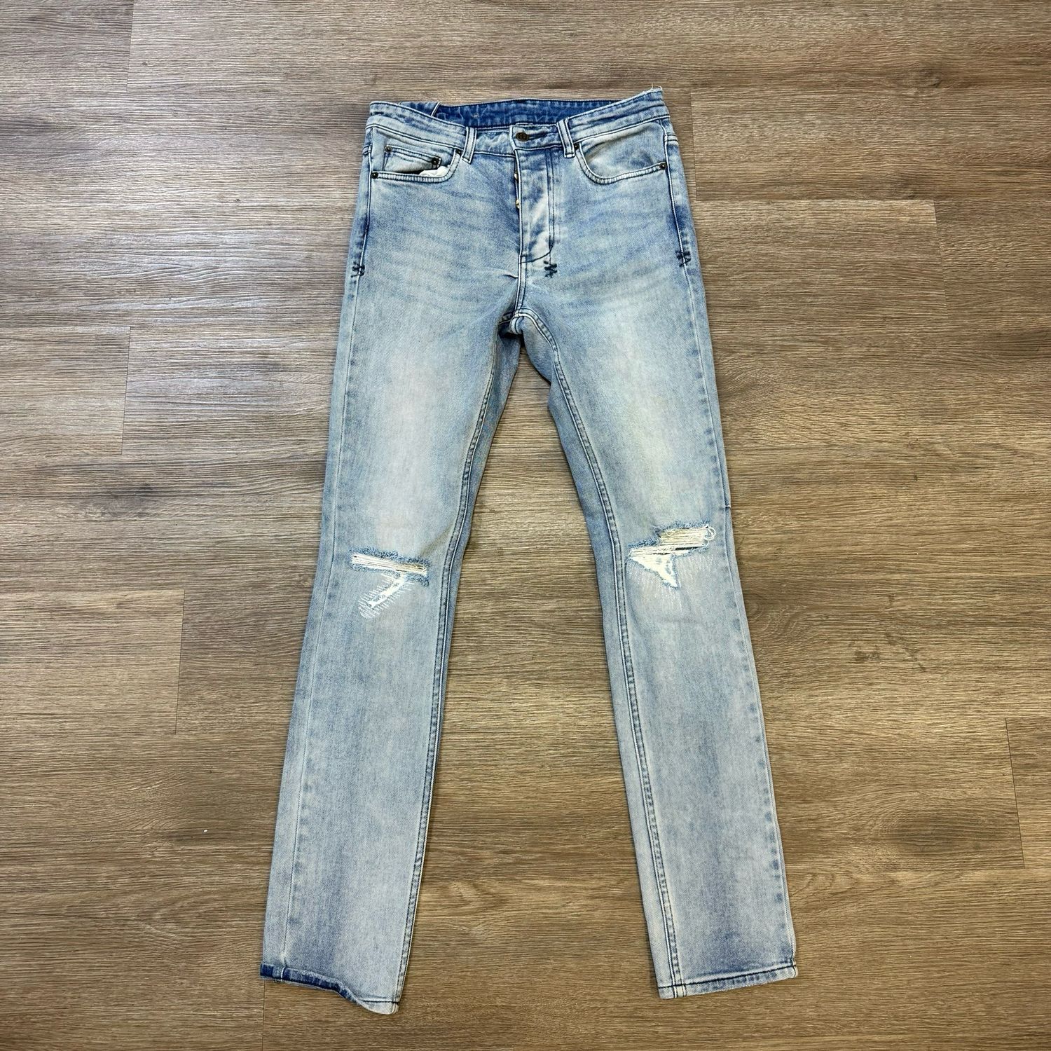 PO KSUBI CHITCH LINX TRASHED JEANS SIZE 29