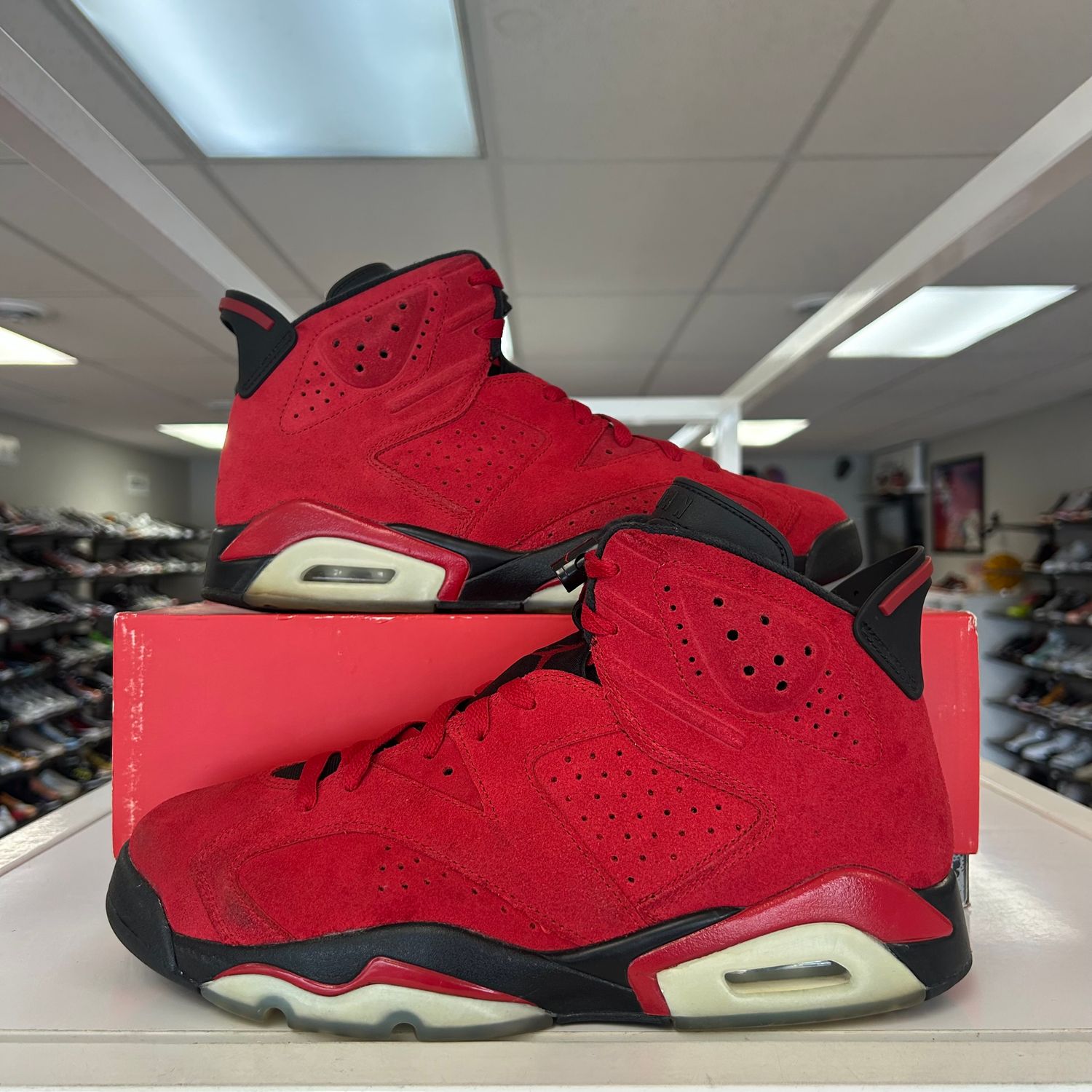 PO2 AIR JORDAN 6 TORO BRAVO SIZE 10.5