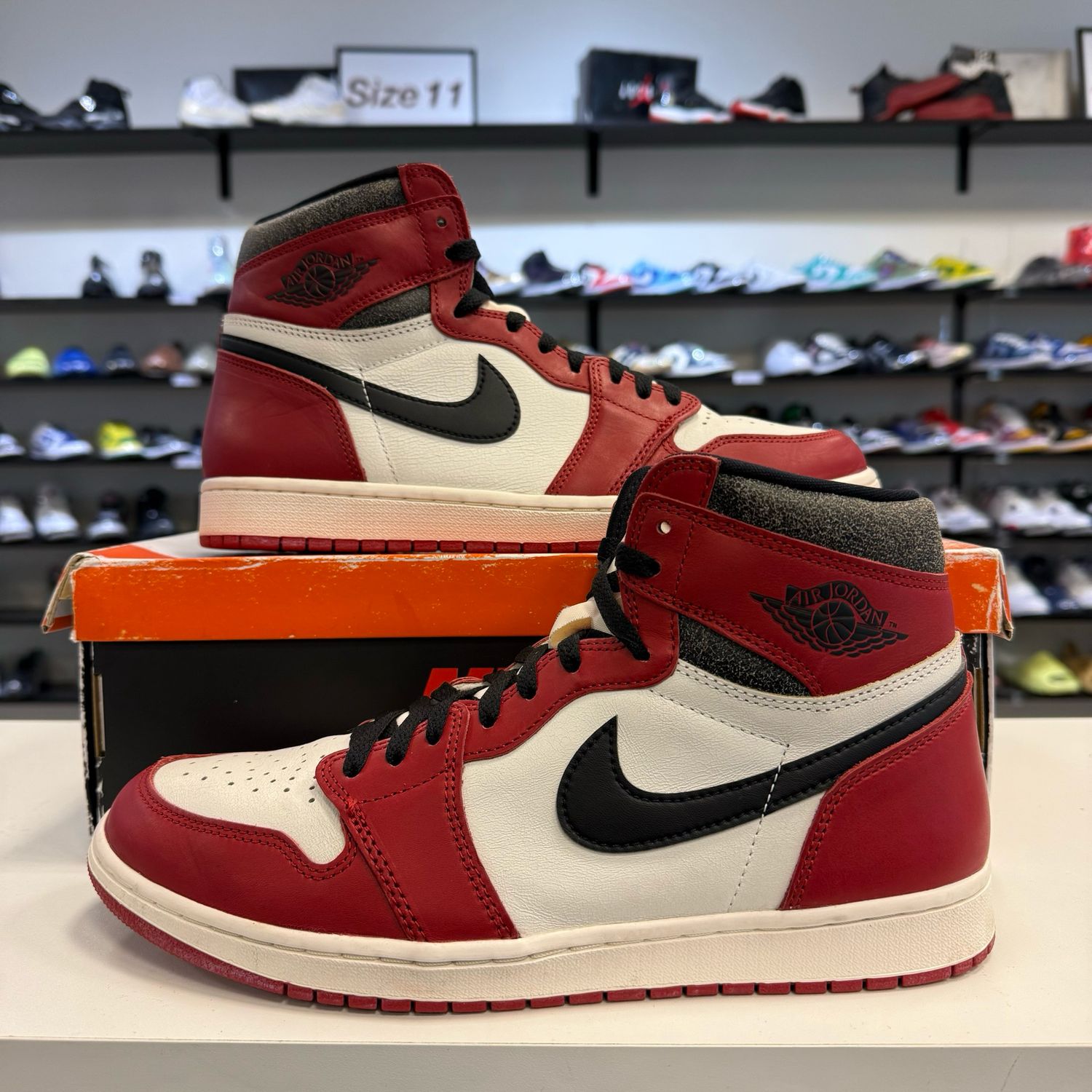 PO2 AIR JORDAN 1 LOST AND FOUND CHICAGO SIZE 11.5