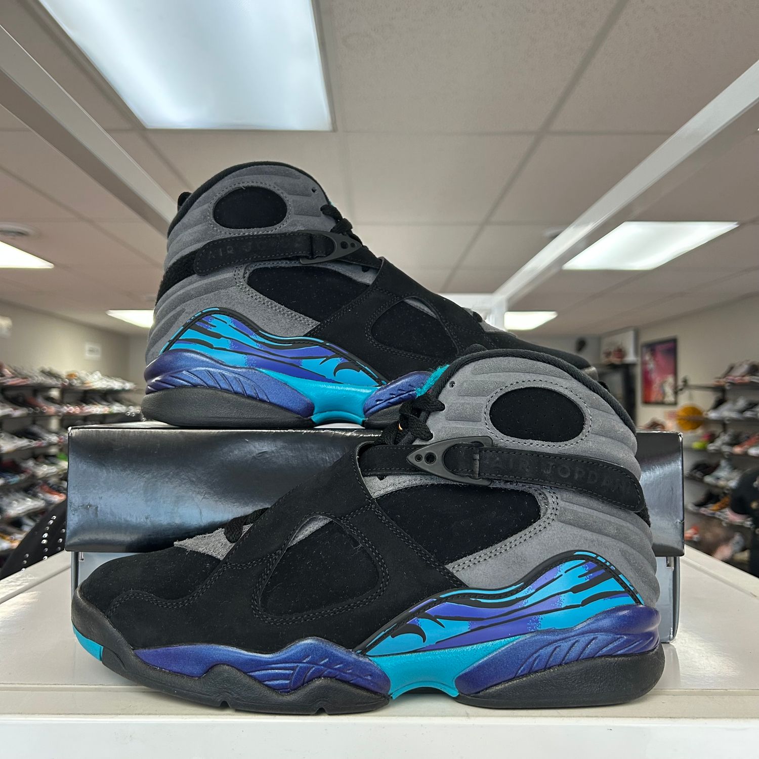 PO2 AIR JORDAN 8 RETRO AQUA (2025) SIZE 10.5