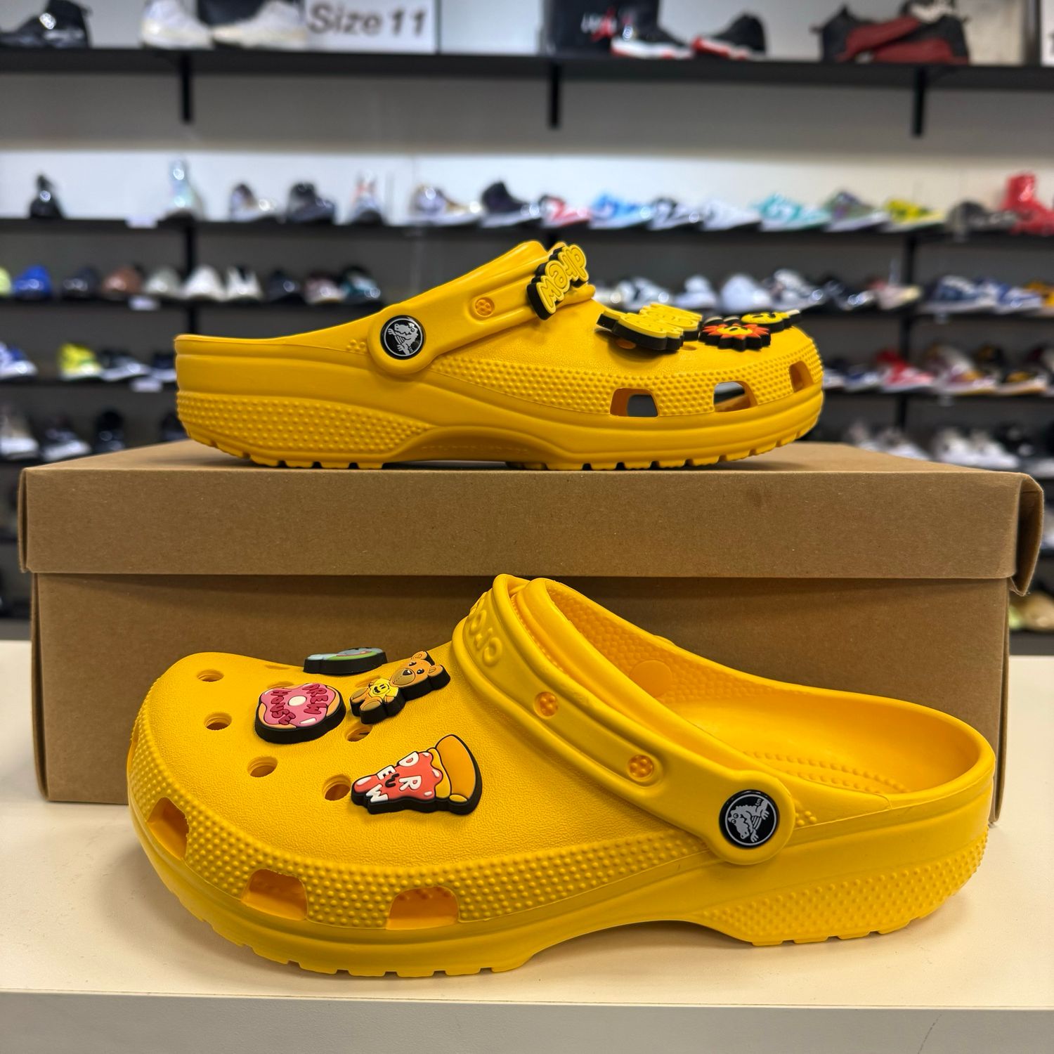 NEW CROCS CLASSIC CLOG BIEBER WITH DREW HOUSE