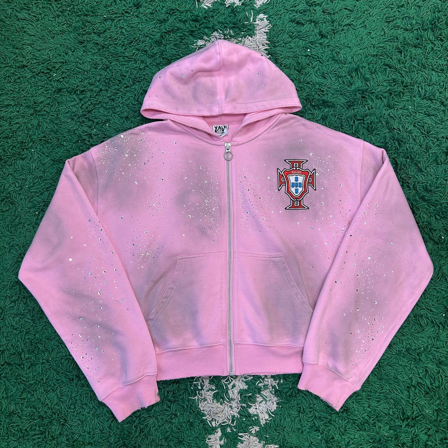 PO VALE FOREVER VENUS ZIP UP 'PINK' SIZE L