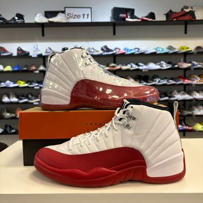 NEW (NO BOX) AIR JORDAN 12 CHERRY (2023) SIZE 11