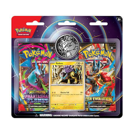 NEW POKEMON 2 PACK BLISTER (RAIKOU)