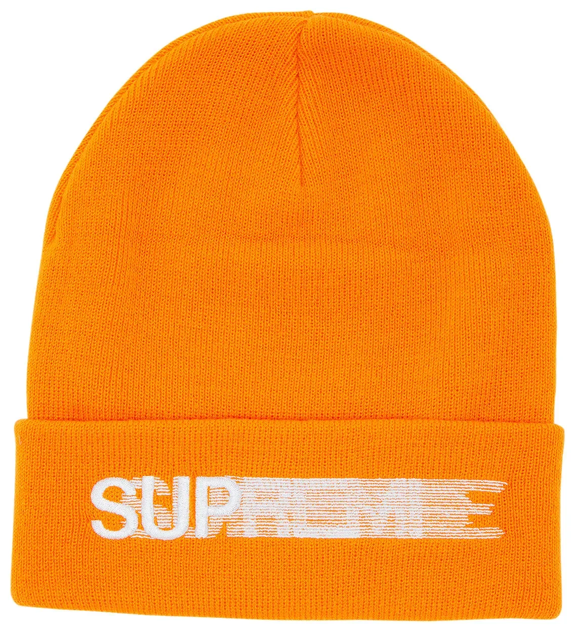 NEW SUPREME MOTION LOGO BEANIE (SS23) ORANGE