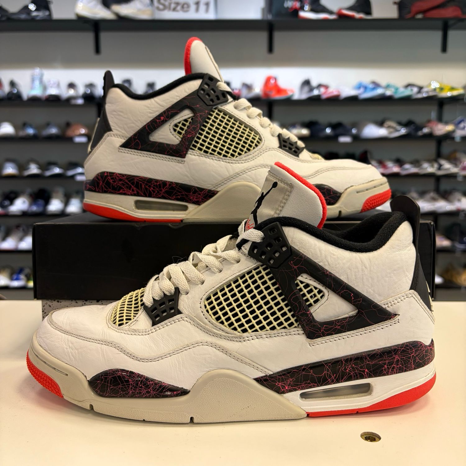 PO2 AIR JORDAN 4 FLIGHT NOSTALGIA SIZE 10.5