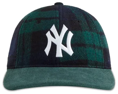 NEW KITH &amp; '47 YANKEES BLACKWATCH LS CAP SIZE L