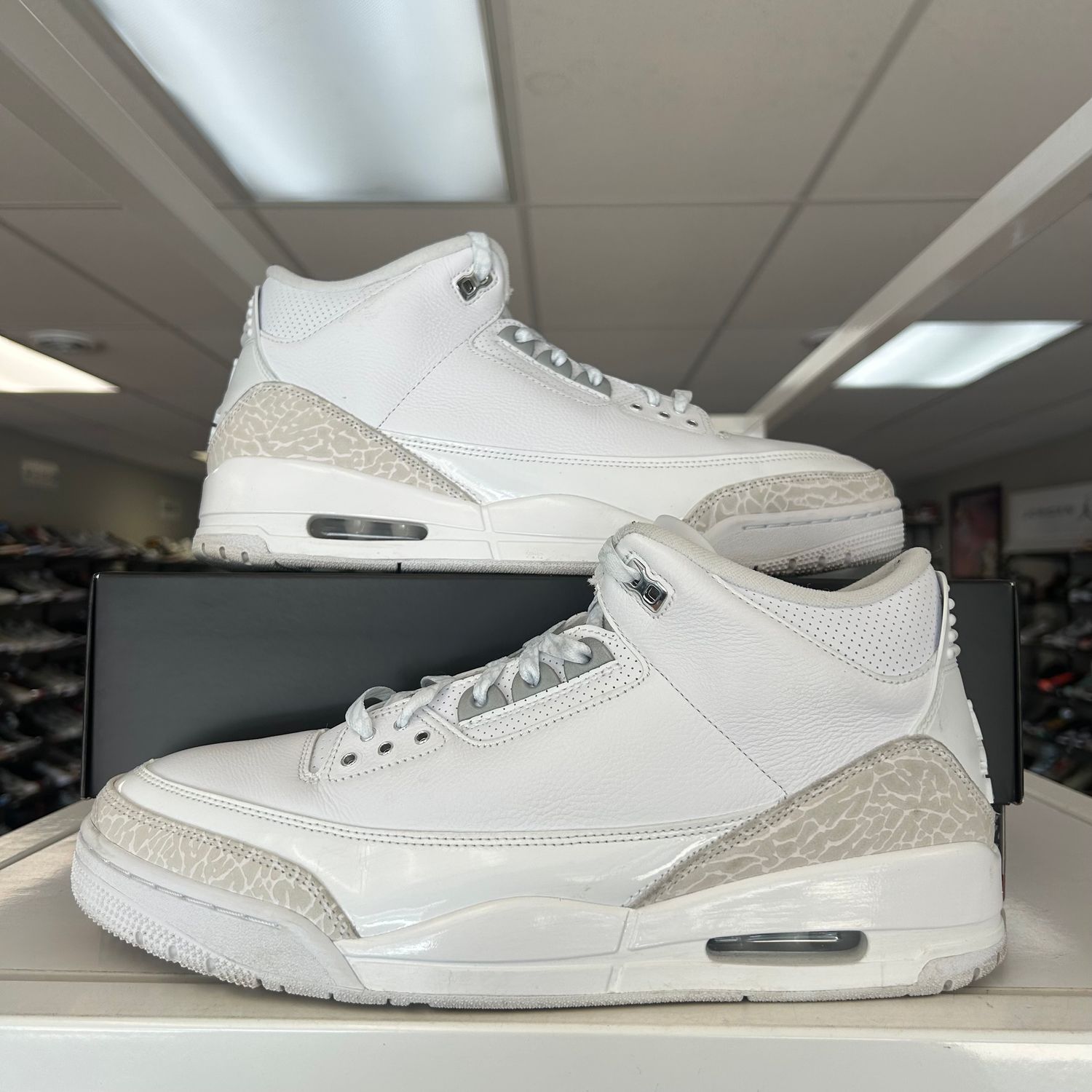 PO AIR JORDAN 3 PURE MONEY SIZE 13