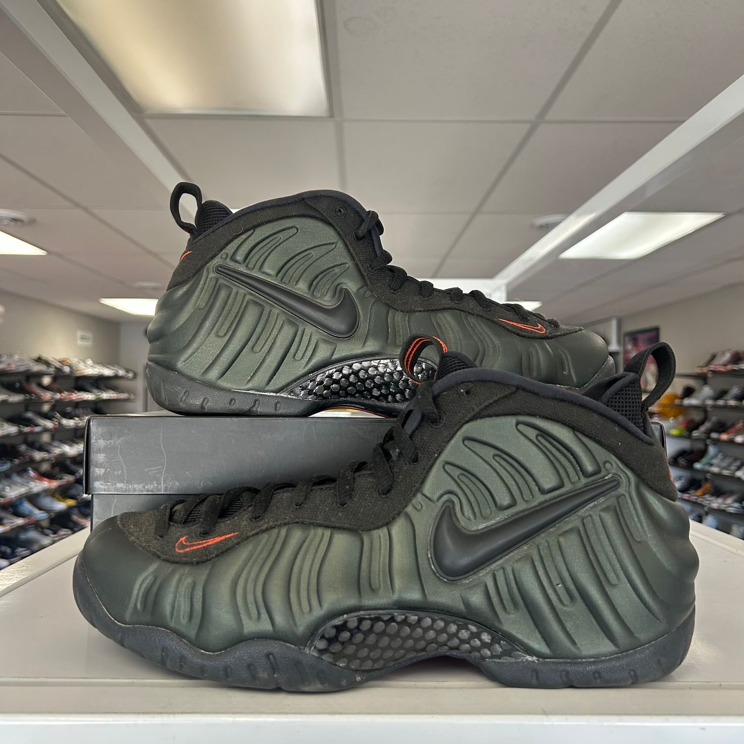 PO NIKE AIR FOAMPOSITE PRO SEQUOIA SIZE 10.5