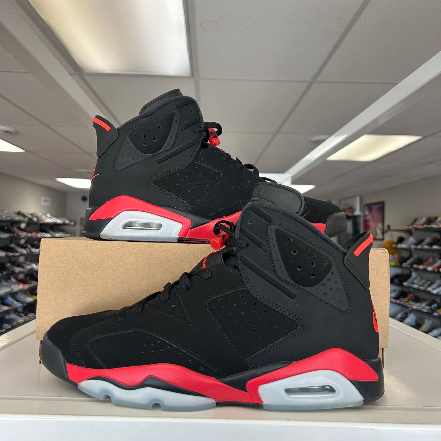 PO AIR JORDAN 6 RETRO INFRARED SALESMAN SIZE 11.5