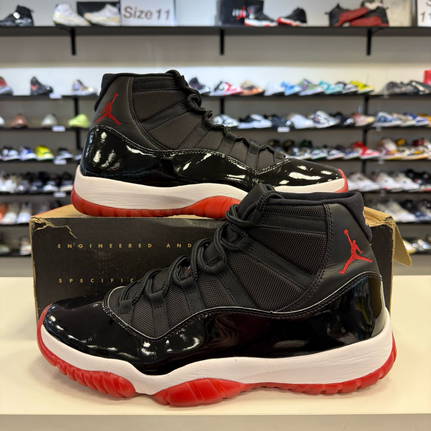 PO2 AIR JORDAN 11 BRED (2019) SIZE 12