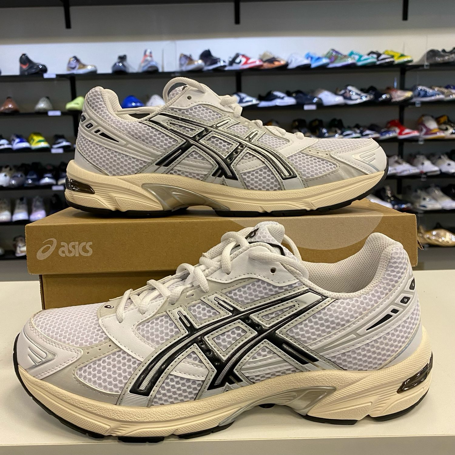 PO ASICS GEL-1130 WHITE CLOUD GREY SIZE 10
