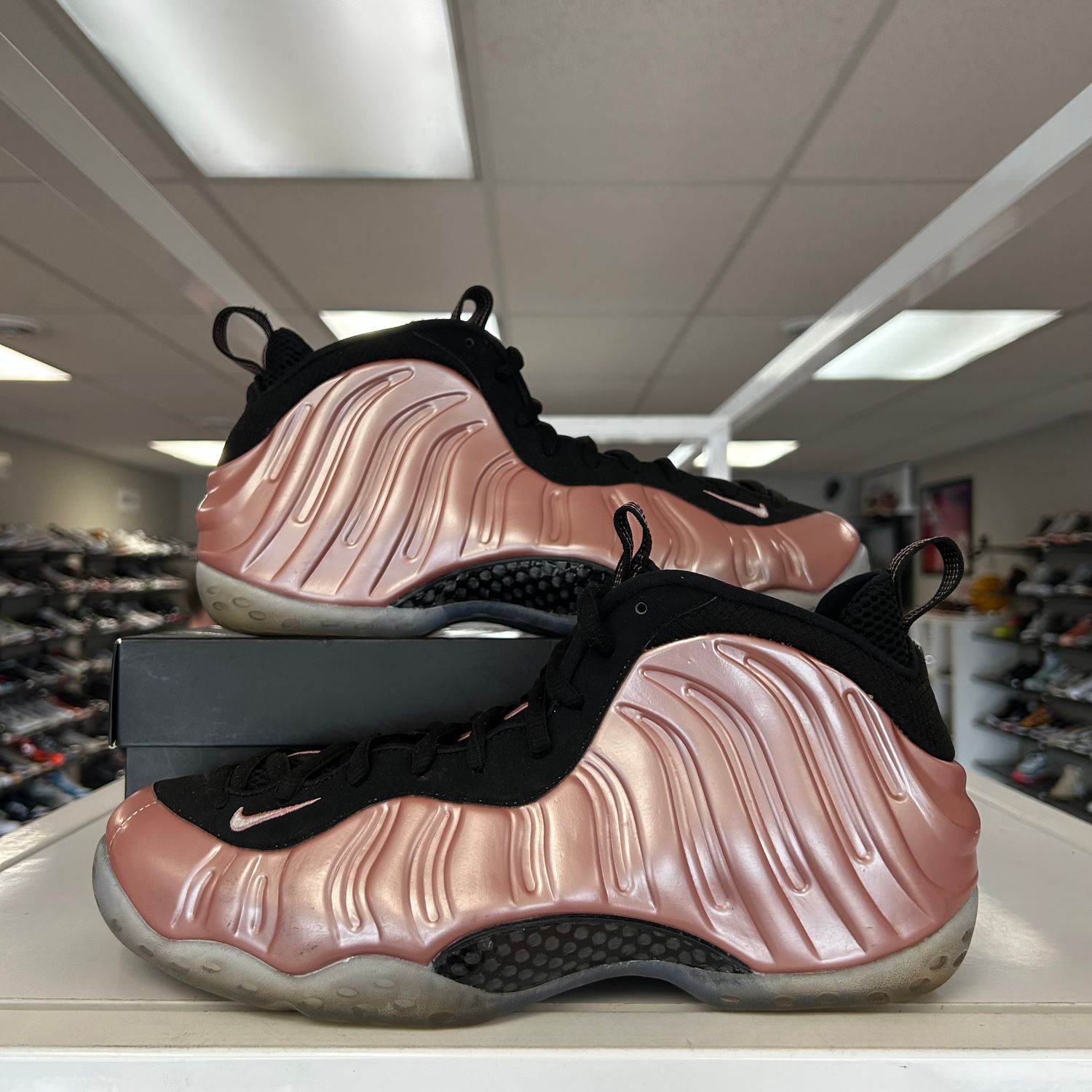 PO NIKE AIR FOAMPOSITE ONE RUST PINK SIZE 11.5